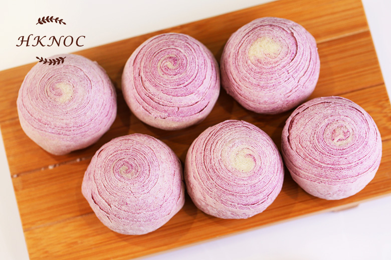 螺旋紫薯芋頭千層酥