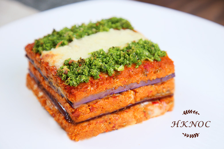 香辣蝦肉醬茄子千層麵