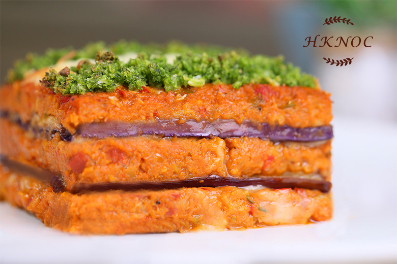 香辣蝦肉醬茄子千層麵