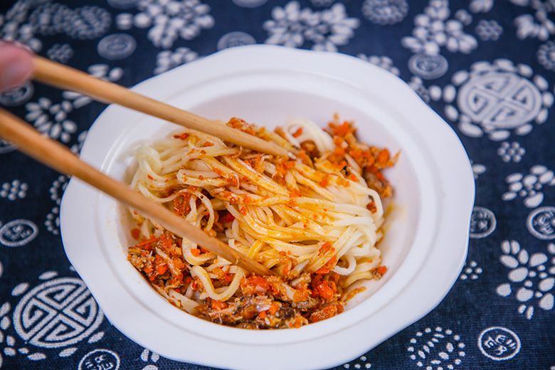 大閘蟹黃醬(實習) +山西手工麵(實習)