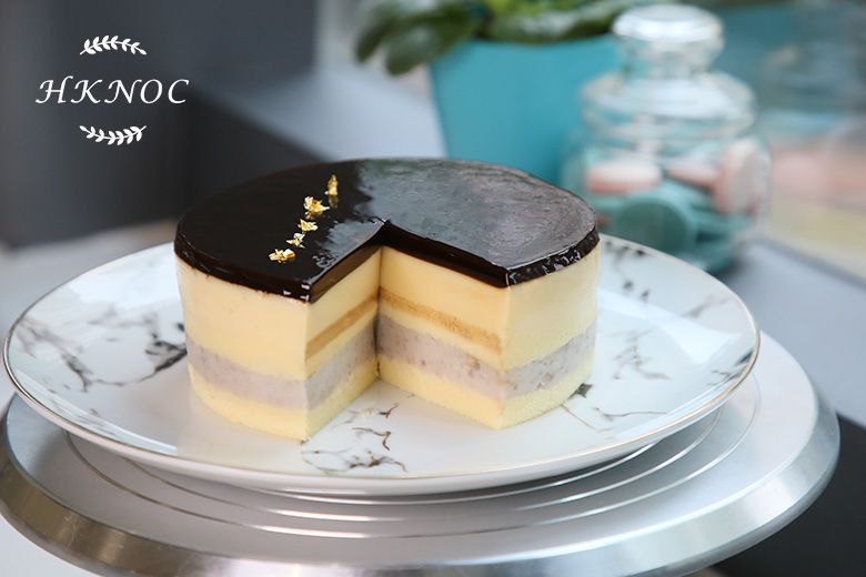 芋泥雞蛋布甸蛋糕