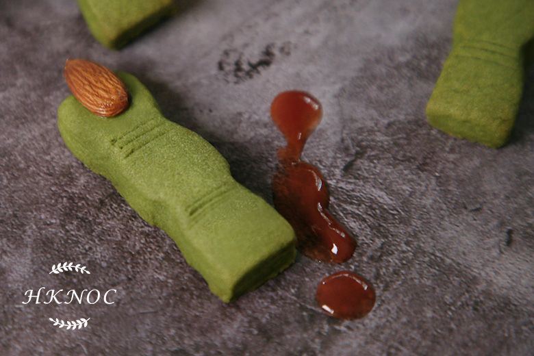 親子班:煤炭鬼木乃伊香腸麵包+科學怪人手指曲奇