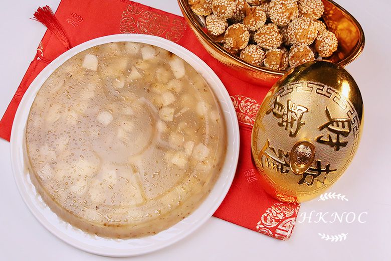 桂花馬蹄糕 (約2斤) + (示範+實習) 笑口棗