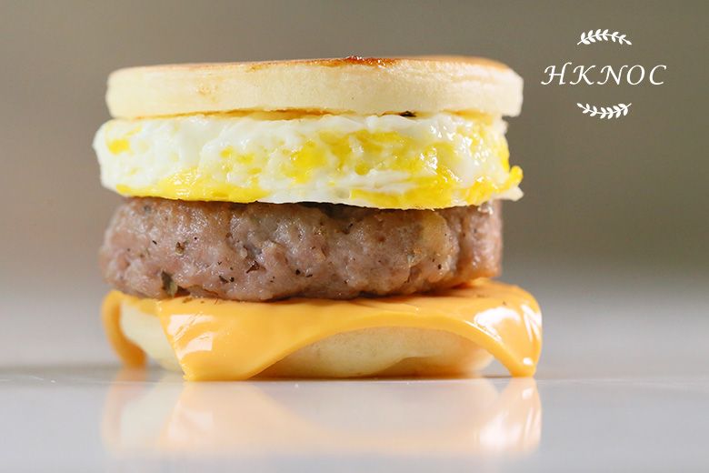 小廚神:楓糖熱香餅豬柳蛋漢堡