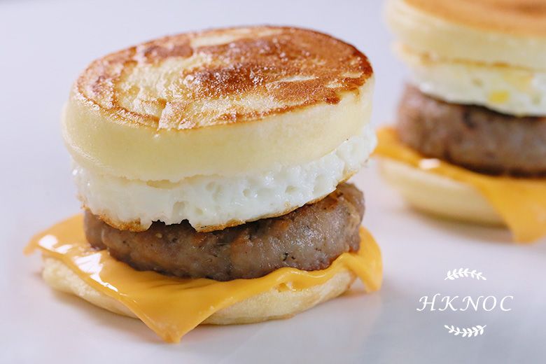 小廚神:楓糖熱香餅豬柳蛋漢堡