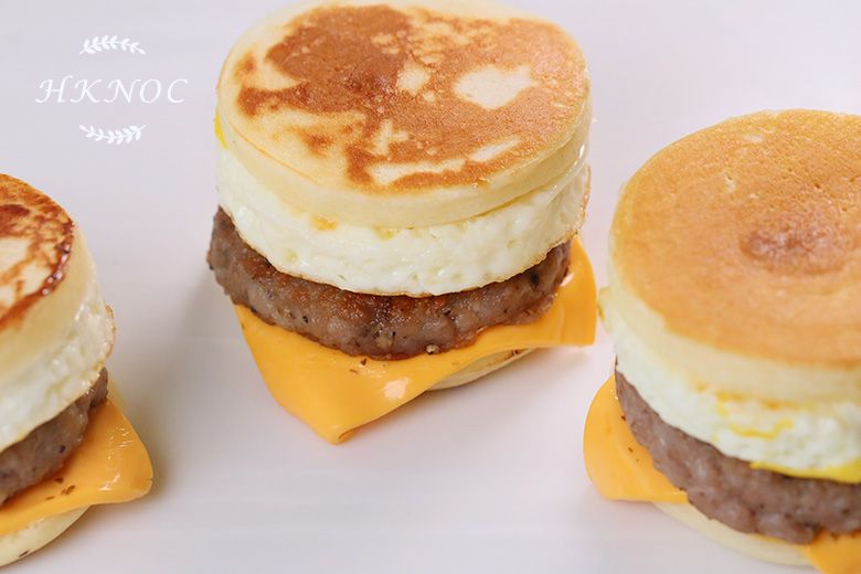 小廚神:楓糖熱香餅豬柳蛋漢堡