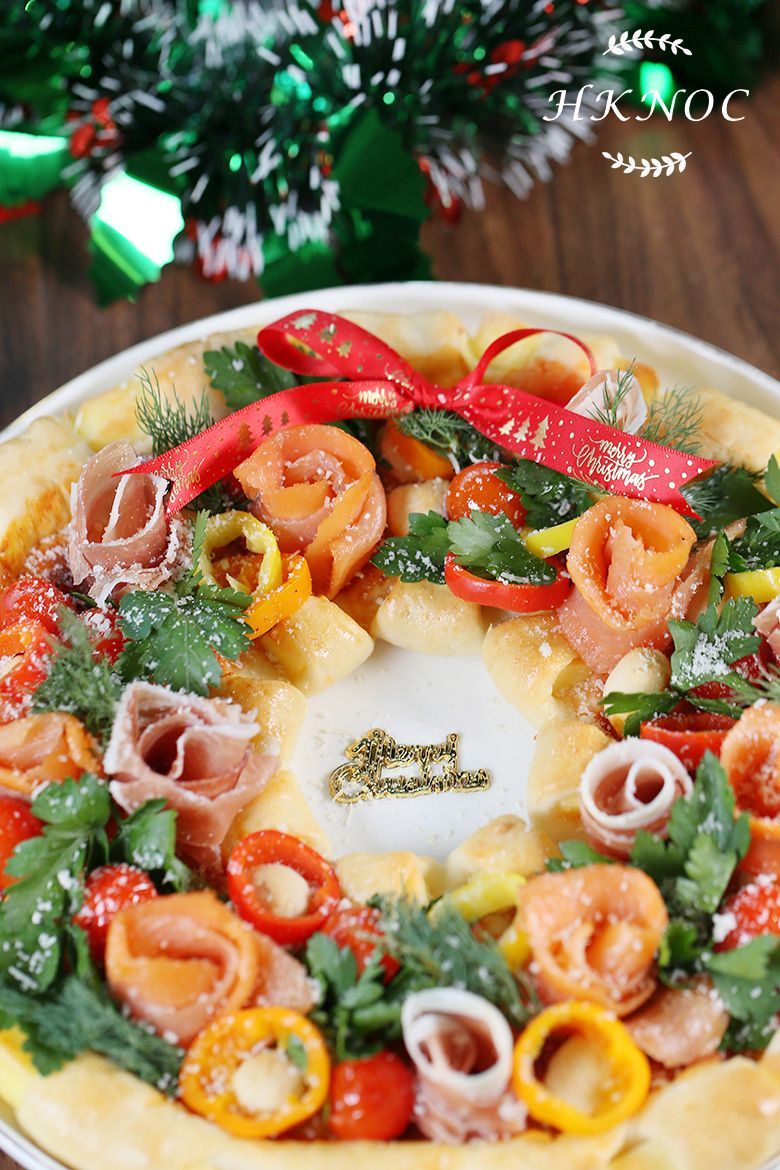 親子班:手工花環芝心薄餅