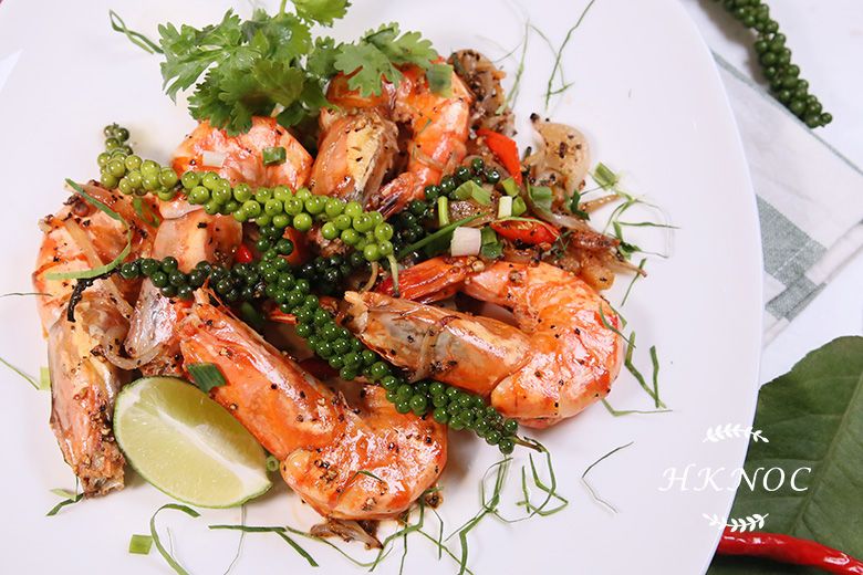 實習課堂:新加坡胡椒蝦 + 香茅雞翼