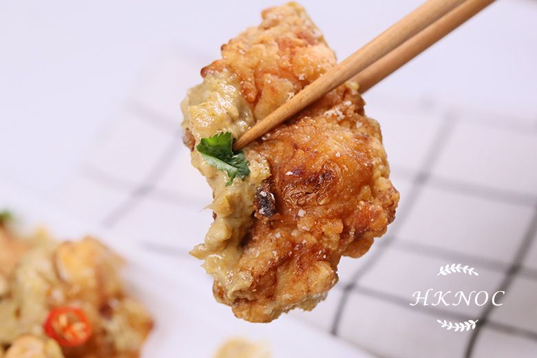 家常菜:大蝦柚子沙律+自家製青咖哩配香酥炸雞+芒果糯米飯