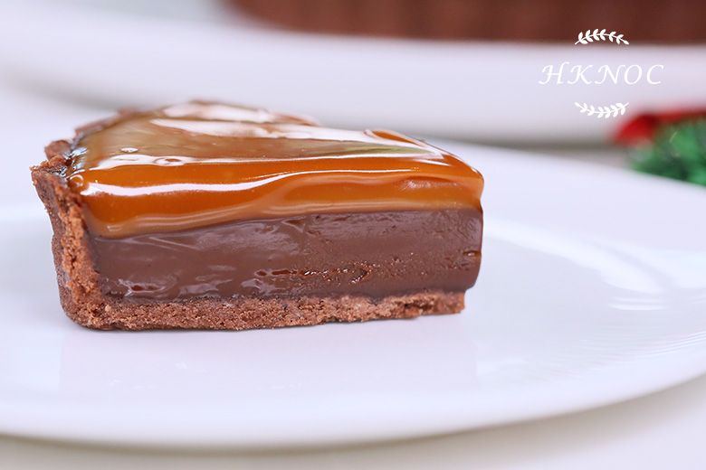 親子班:馴鹿海鹽焦糖黑巧克力塔