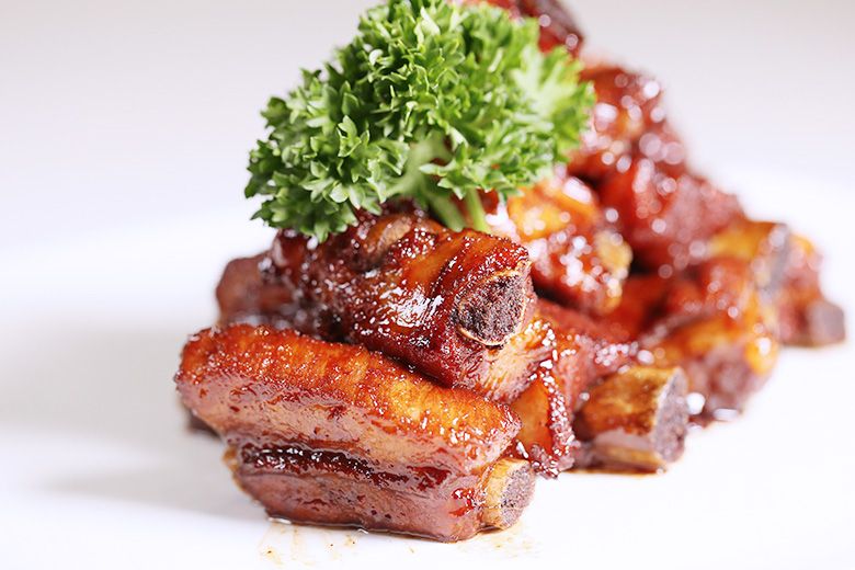 實習:糖醋排骨 + 半實習:水晶淆肉