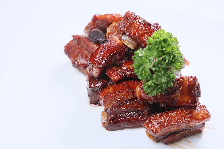 實習:糖醋排骨 + 半實習:水晶淆肉