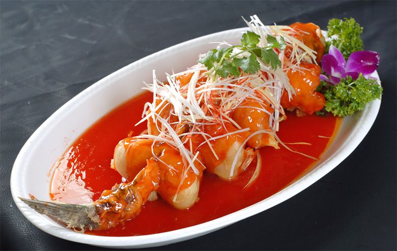 實習:糖醋鱸魚 + 半實習:五香熏魚