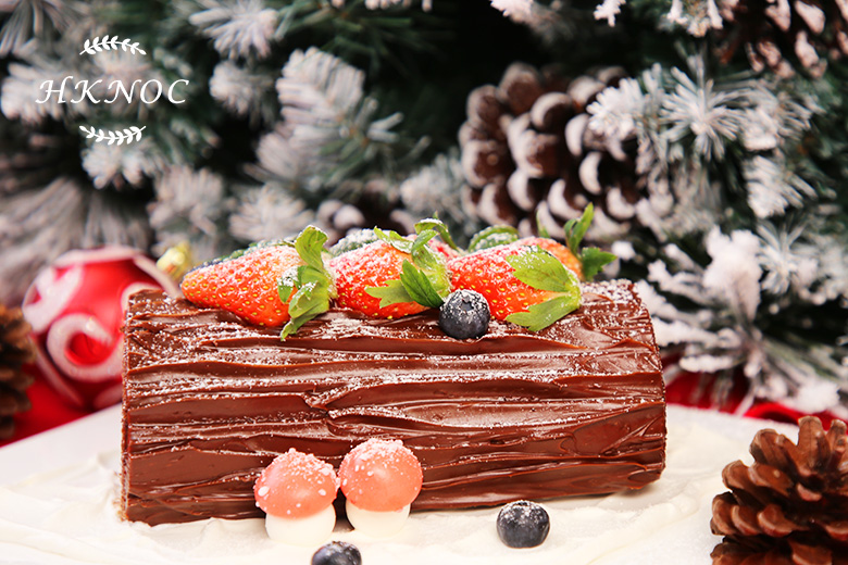 親子班:聖誕樹幹卡通蛋糕卷