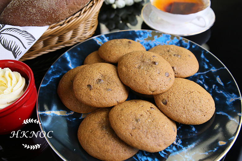 黑糖蜜麵包配黑糖蜜朱古力軟曲奇