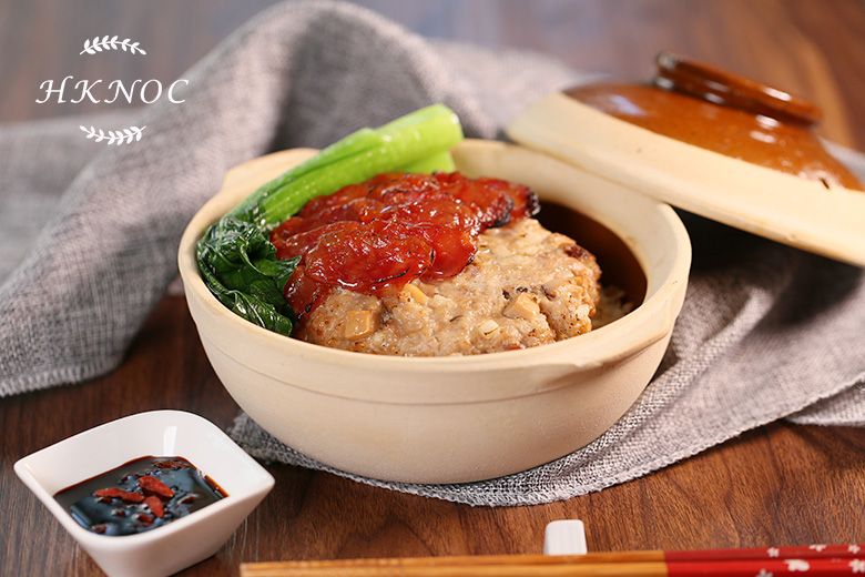 手工肉餅煲仔飯