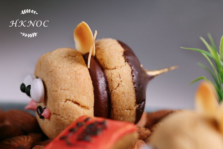 新春小蜜蜂榛子曲奇