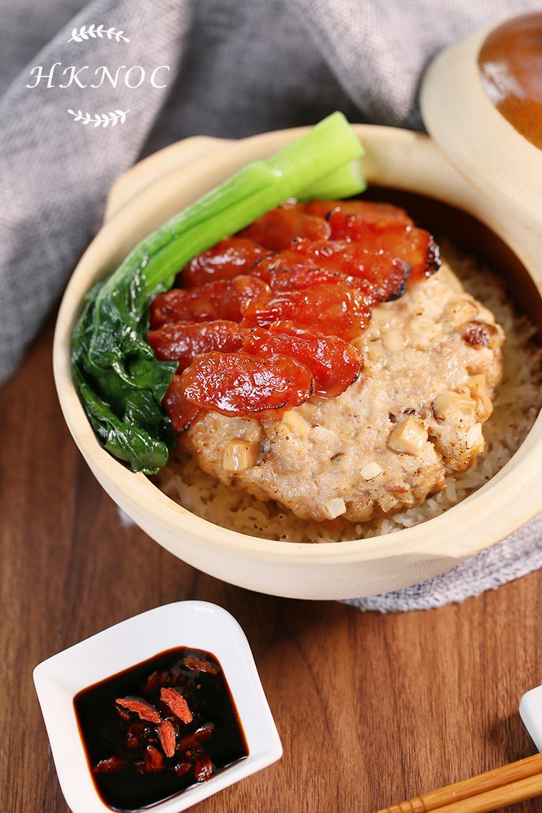 手工肉餅煲仔飯