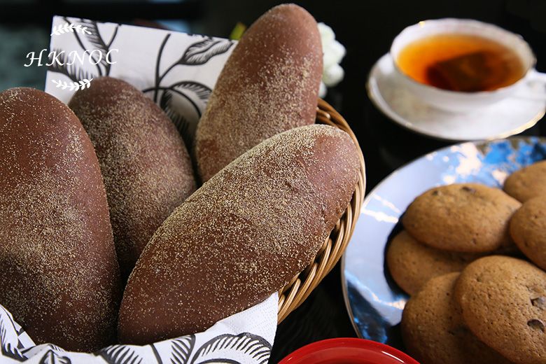 黑糖蜜麵包配黑糖蜜朱古力軟曲奇