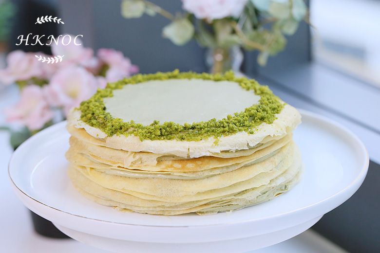 濃香開心果千層蛋糕