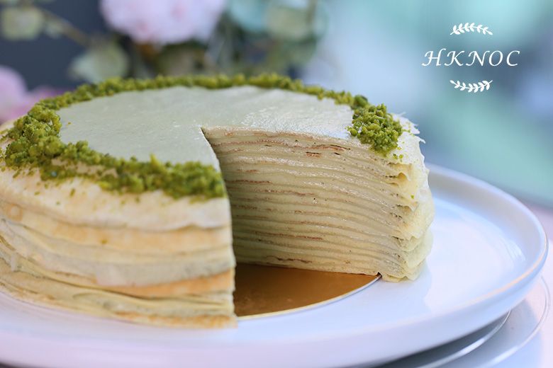 濃香開心果千層蛋糕