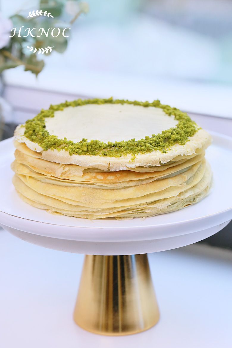 濃香開心果千層蛋糕