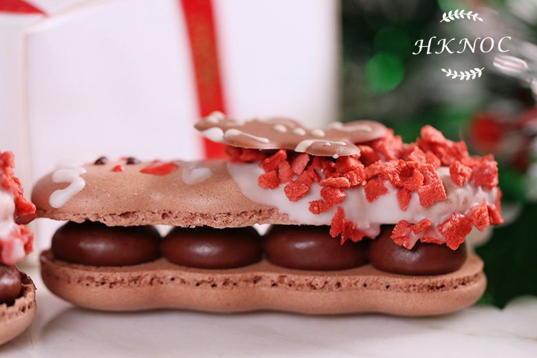 聖誕薑餅造型棒棒馬卡龍