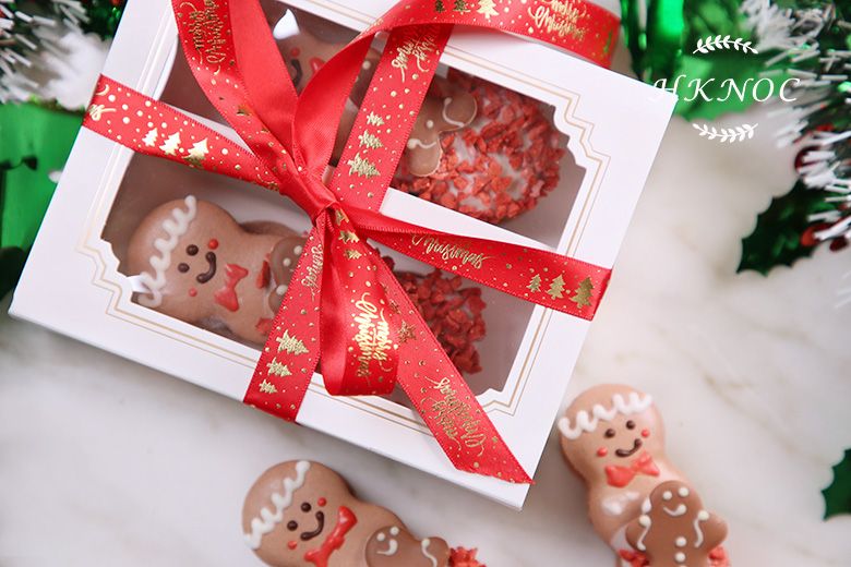 聖誕薑餅造型棒棒馬卡龍