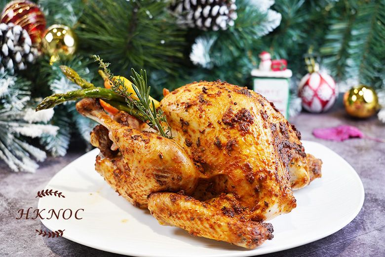 傳統烤焗聖誕節火雞配秘製燒汁