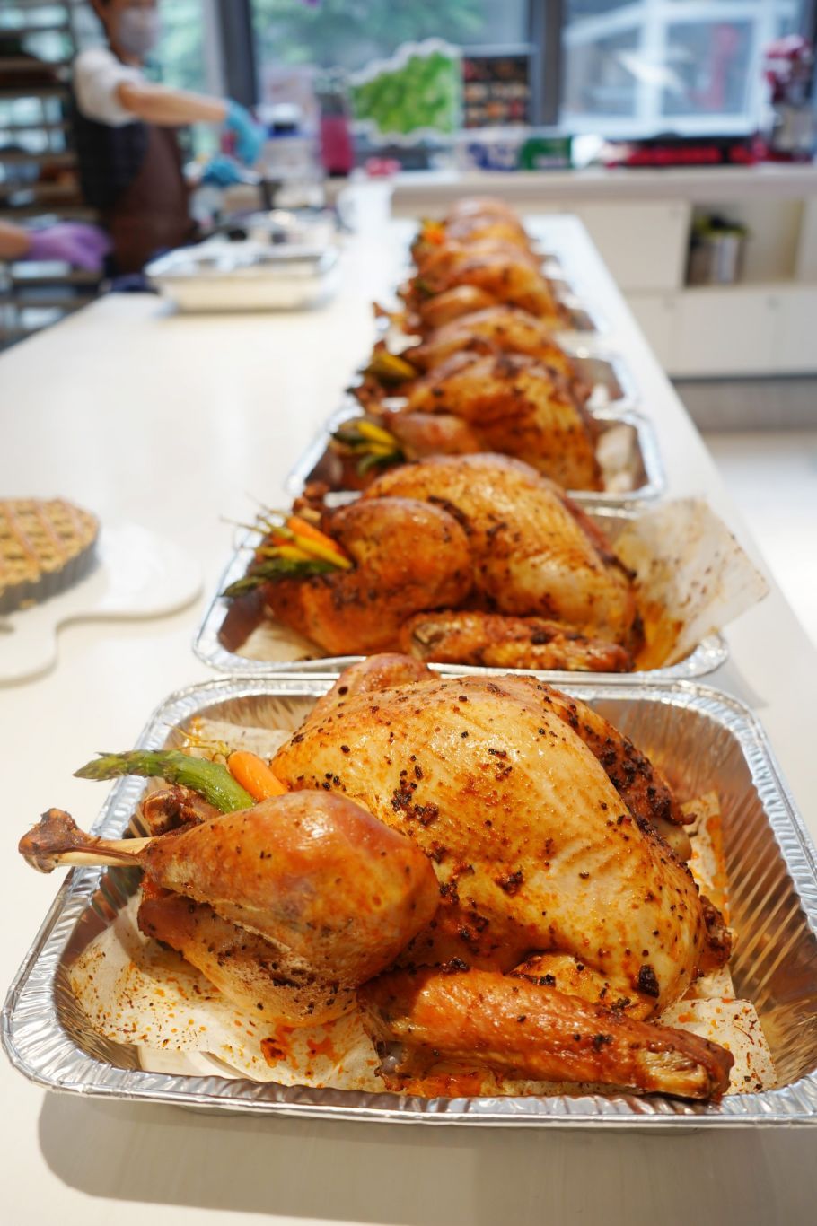 傳統烤焗聖誕節火雞配秘製燒汁