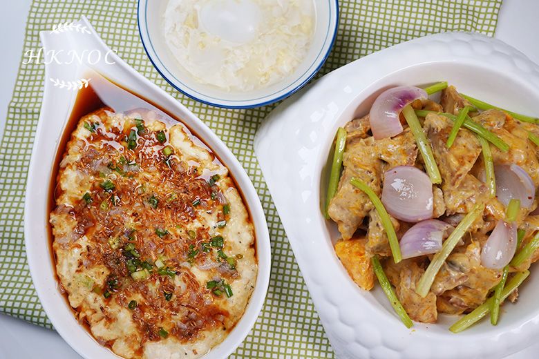 家常菜:示範-薏米銀杏腐竹雞蛋糖水 實習-椰汁南瓜芋頭炆鴨、鲮魚肉老少平安