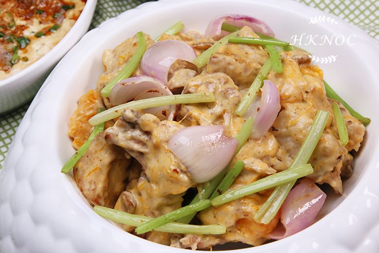 家常菜:示範-薏米銀杏腐竹雞蛋糖水 實習-椰汁南瓜芋頭炆鴨、鲮魚肉老少平安