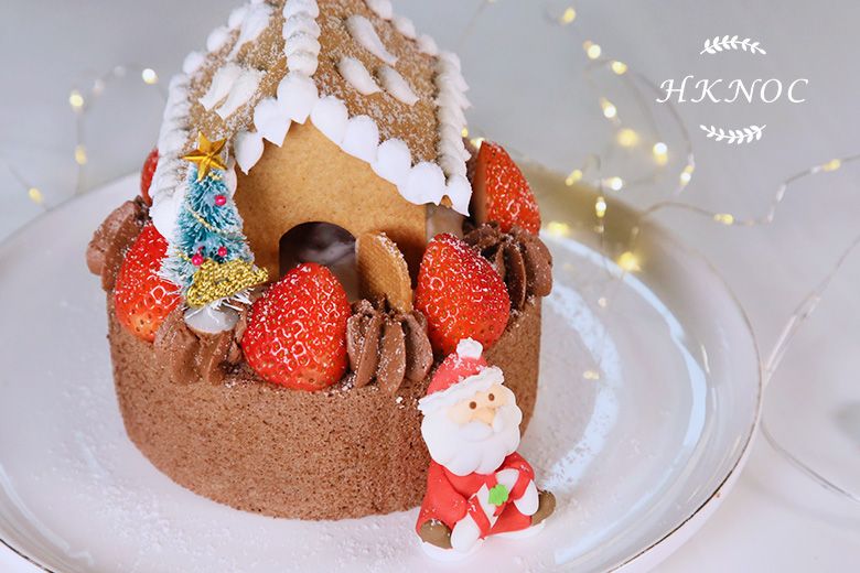 全日制B班:(煙三文魚酸忌廉水餅 + 傳統卡邦尼意粉 + 冬日小屋蛋糕)