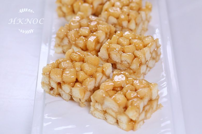 山珍純素蘿蔔糕配黃金沙琪瑪