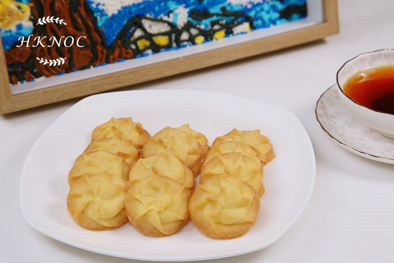 Edible World Famous Art Painting & Pipped Butter Cookies 可食用世界名畫配牛油唧花曲奇