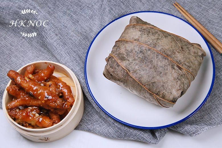 點心:傳統糯米雞 +豉汁鳳爪