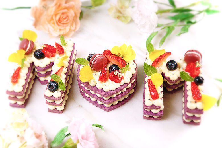 MOM字母藍莓芝士餅( 如親子班$180/位)