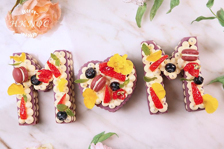 MOM字母藍莓芝士餅( 如親子班$180/位)