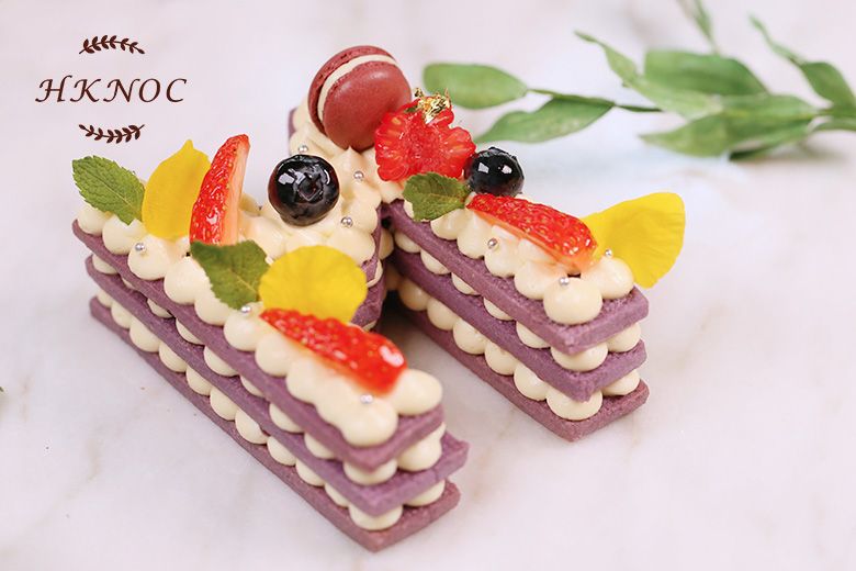 MOM字母藍莓芝士餅( 如親子班$180/位)