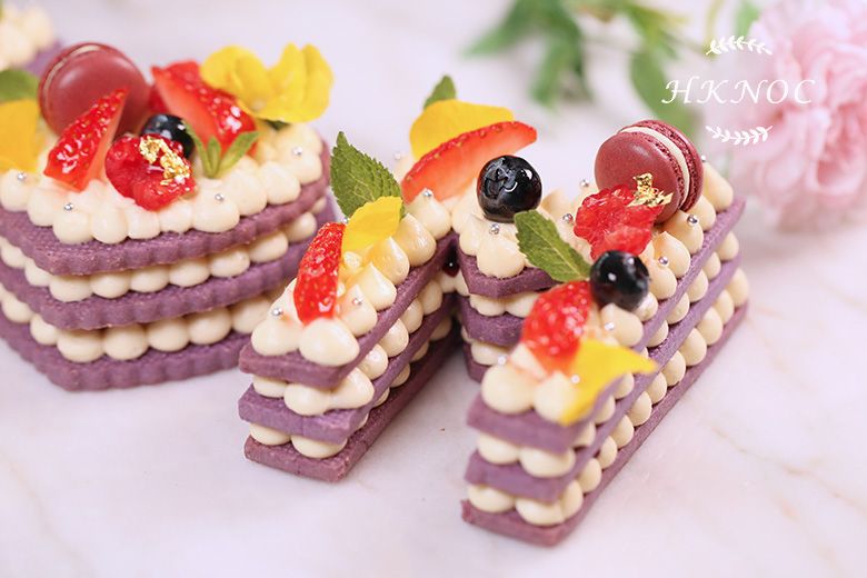 MOM字母藍莓芝士餅( 如親子班$180/位)