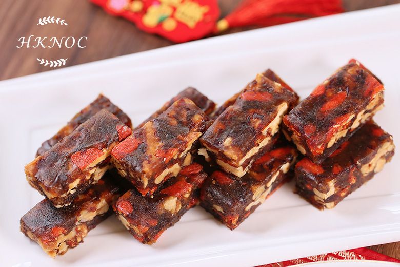 家鄉蘿蔔糕配紅棗合桃糕