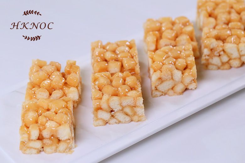 山珍純素蘿蔔糕配黃金沙琪瑪