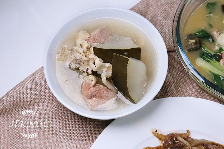 家常菜:示範-冬瓜清補涼湯 實習-蒜香金銀蛋白菜仔、洋蔥黑椒牛仔骨.