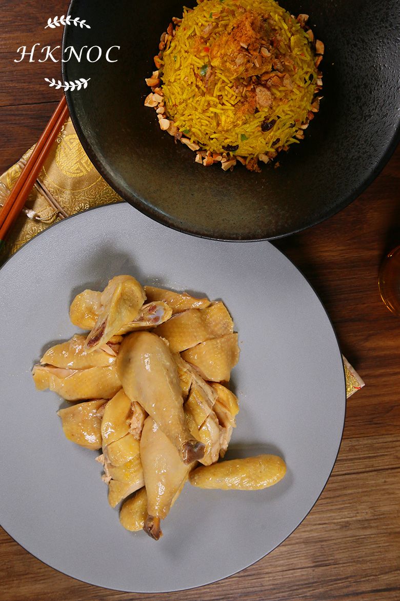 冰鎮慢煮梅酒雞配摩囉飯