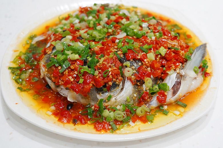 家常菜:酸菜魚+剁椒魚頭